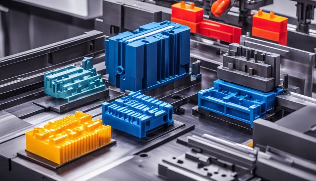 Injection molding process demonstration