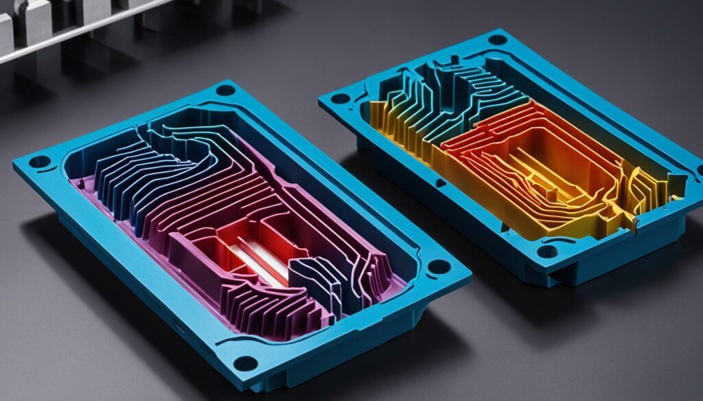 微量射出成型模具結構分析