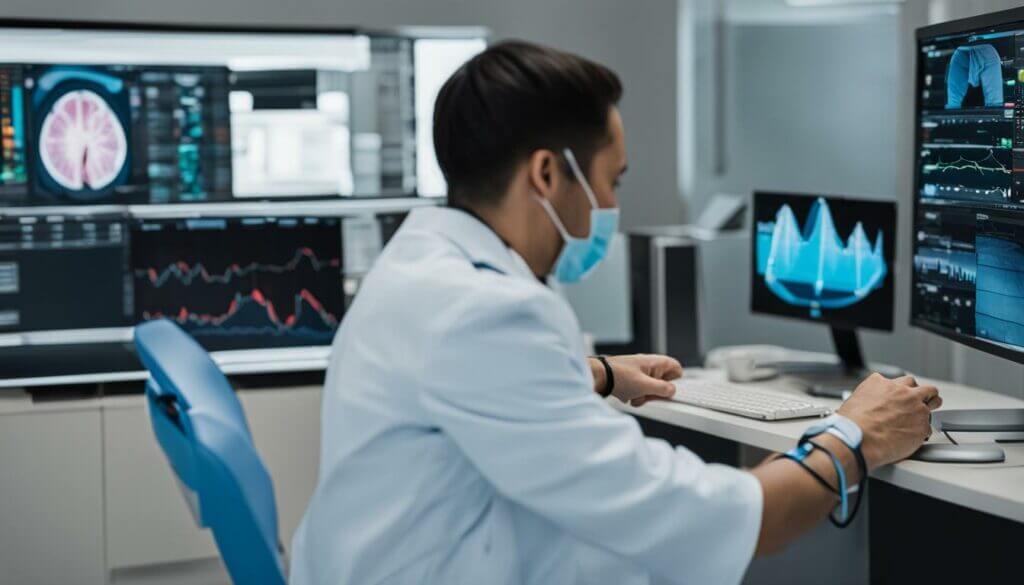 Application of silicone printing in medical monitoring technology