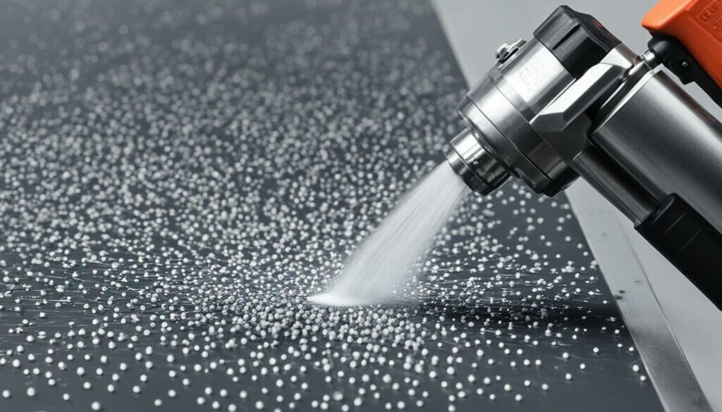 Silicone Material Spray Coating Process