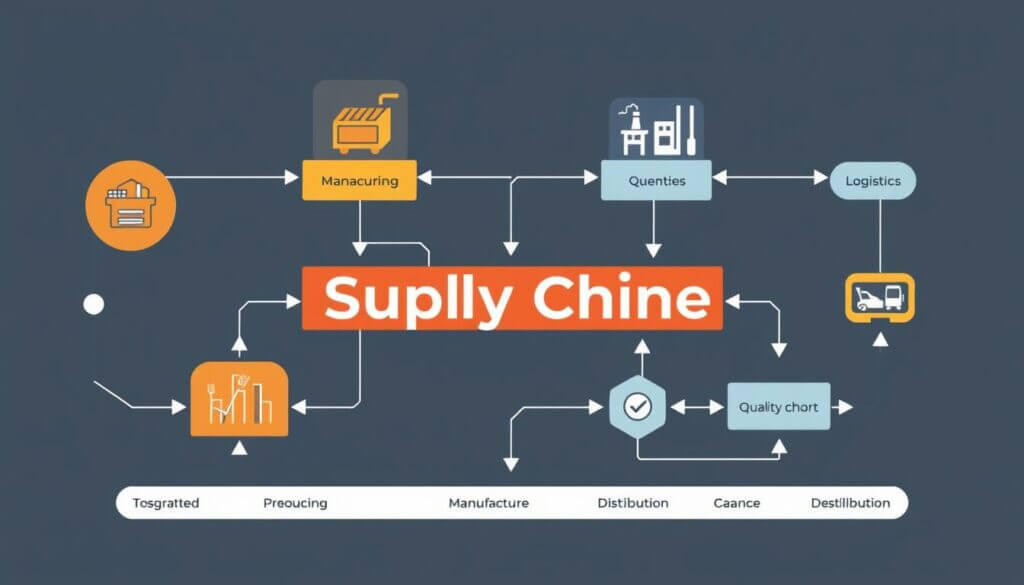 Supply Chain Management Flowchart