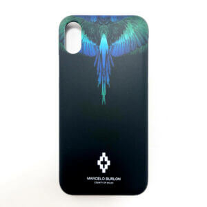 帶有鸚鵡圖案的手機殼。